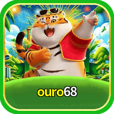 Imagem promocional da ouro68 mostrando a plataforma e suas vantagens